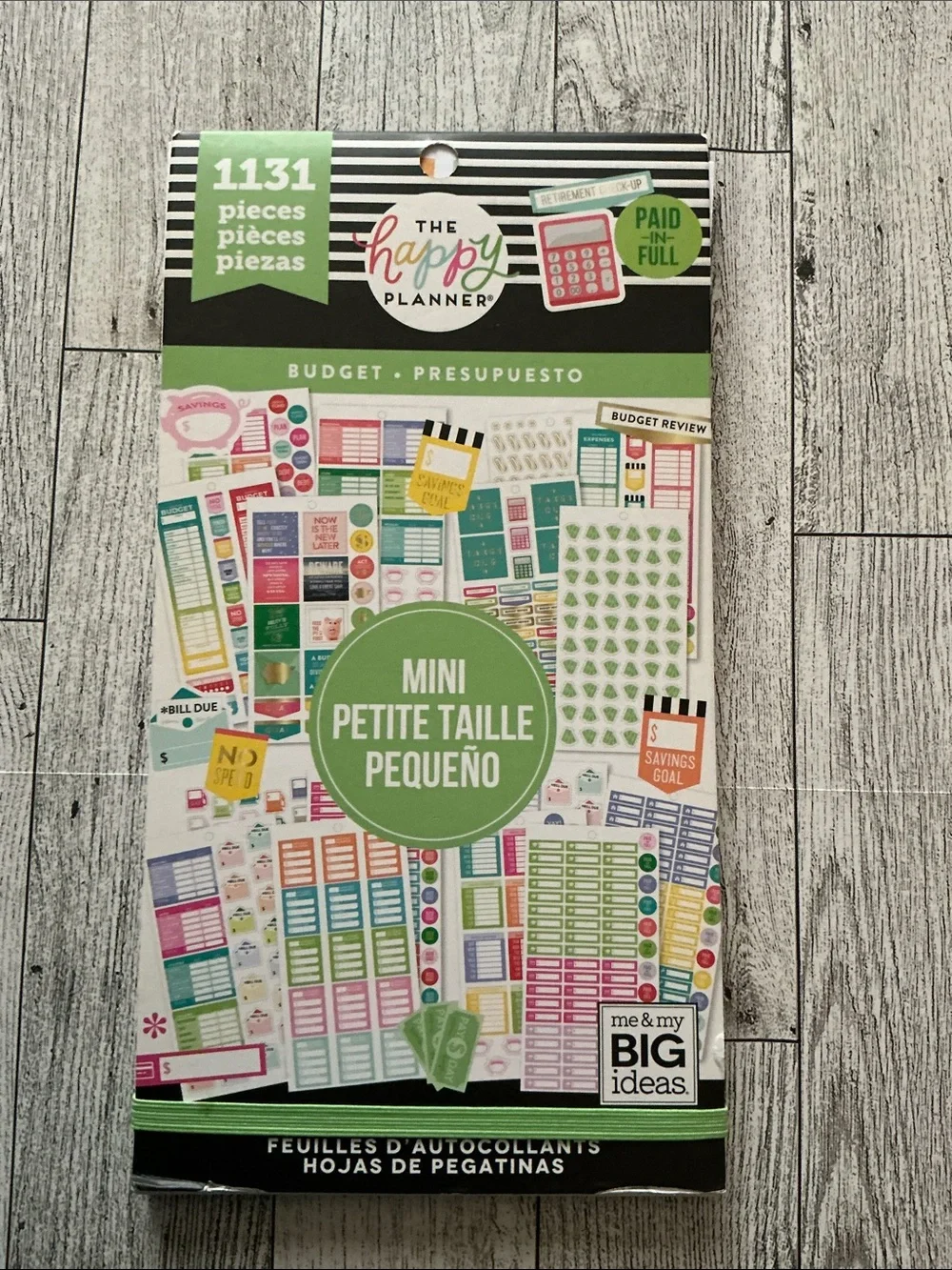 The Happy Planner Sticker Bundle - Pink, Green, Teal, Purple